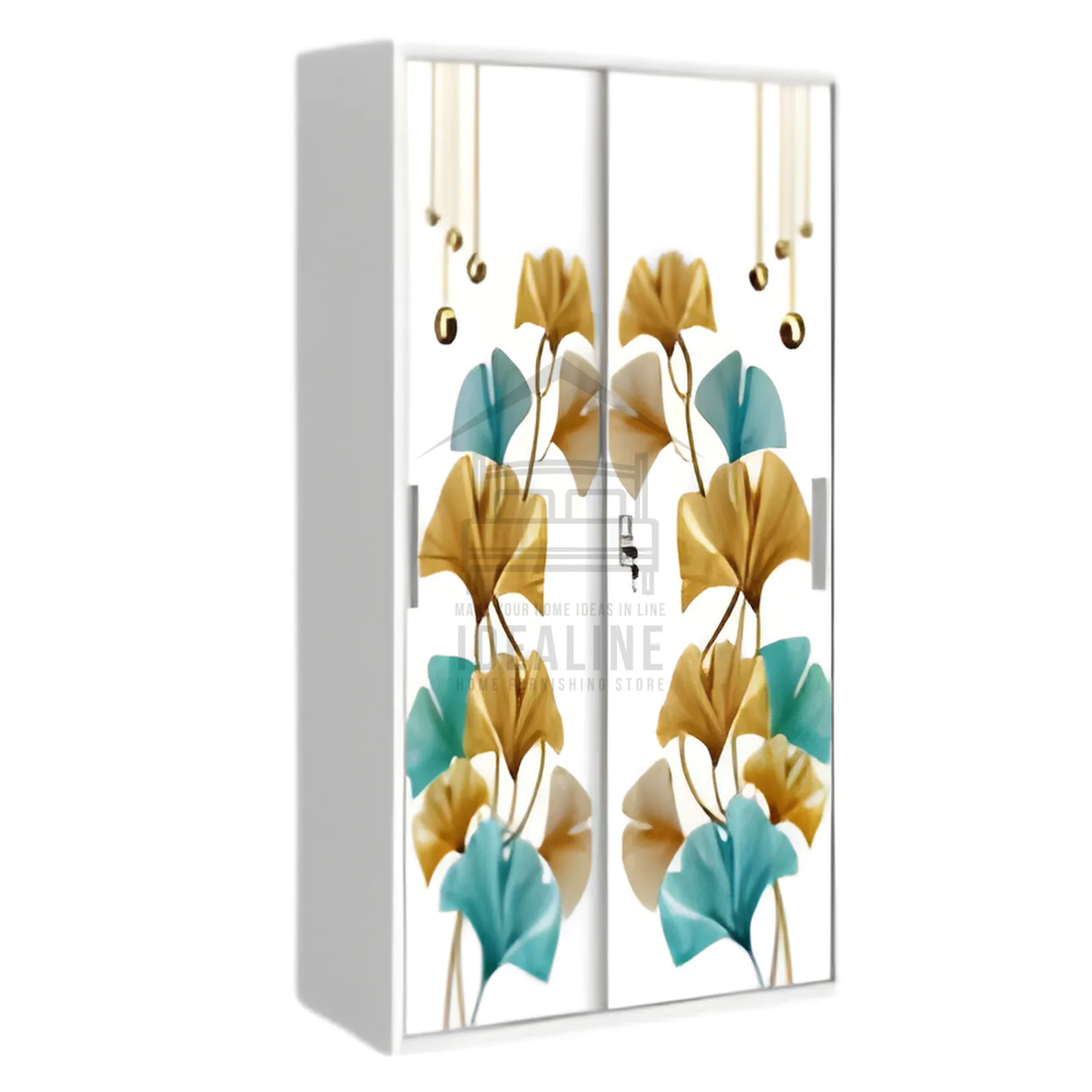 2D120-GS-A METAL WARDROBE