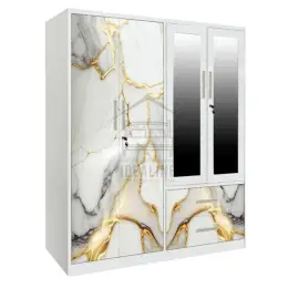 4DR-SWG-B METAL WARDROBE