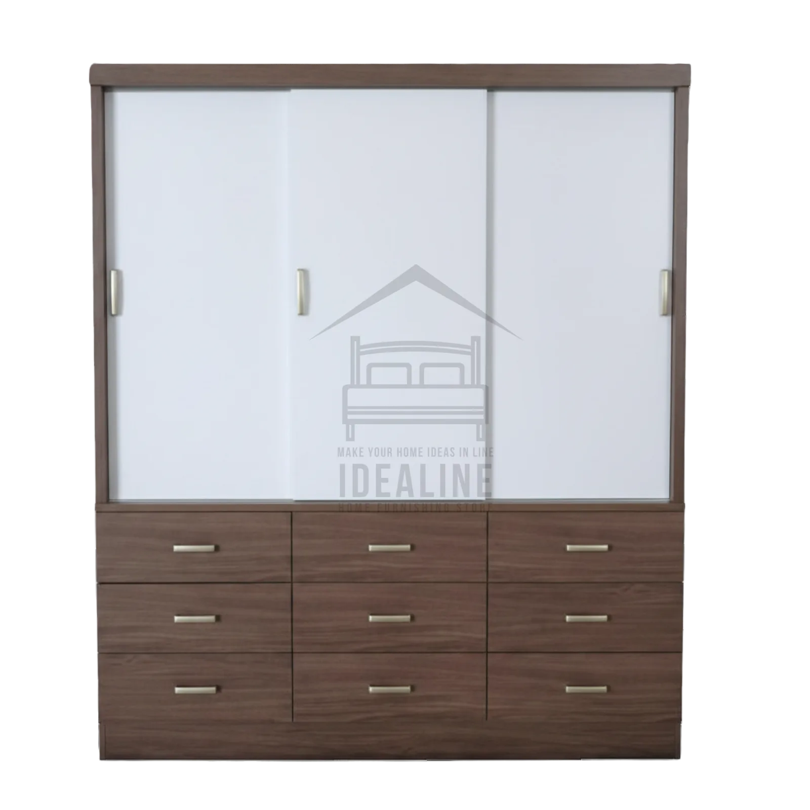 M612 SLIDING WARDROBE WHITE