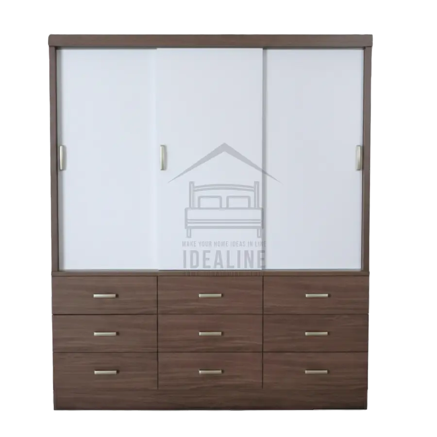 M612 SLIDING WARDROBE WHITE