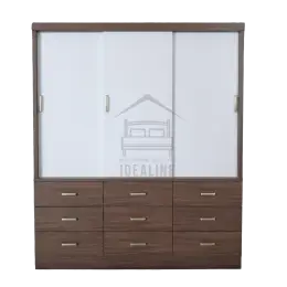 M612 SLIDING WARDROBE WHITE