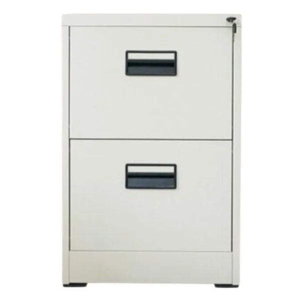 TAI-172 BEIGE VERTICAL 2 DRAWER