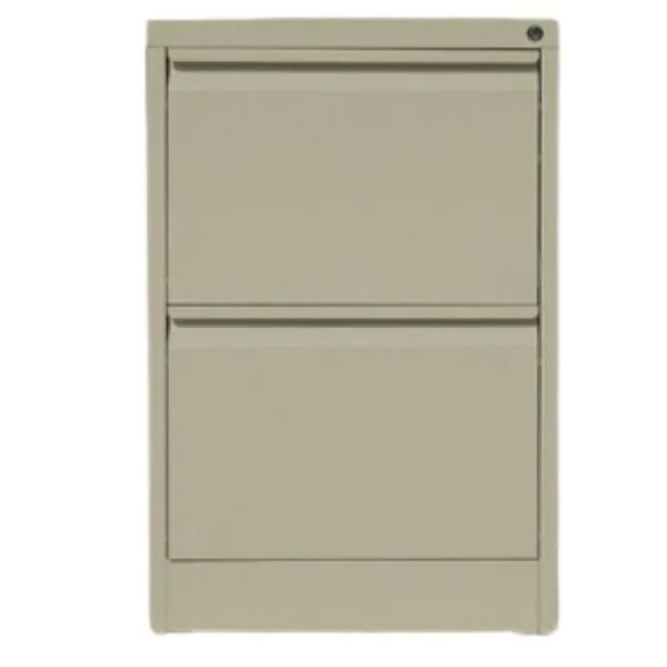 TAI-175 BEIGE VERTICAL 2 DRAWER
