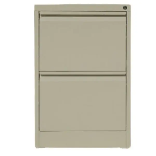 TAI-175 BEIGE VERTICAL 2 DRAWER