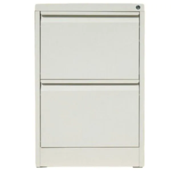 TAI-175 LIGHT GRAY VERTICAL 2 DRAWER