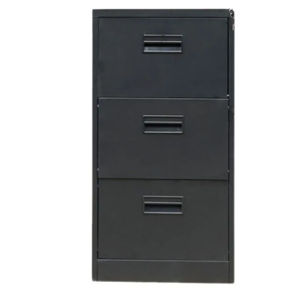 TAI-173 BLACK VERTICAL 3 DRAWER