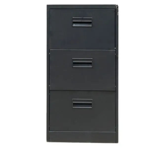 TAI-173 BLACK VERTICAL 3 DRAWER