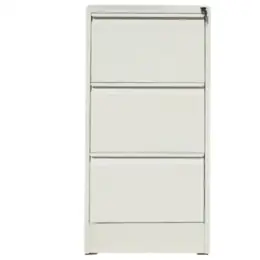 TAI-176 LIGHT GRAY VERTICAL 3 DRAWER