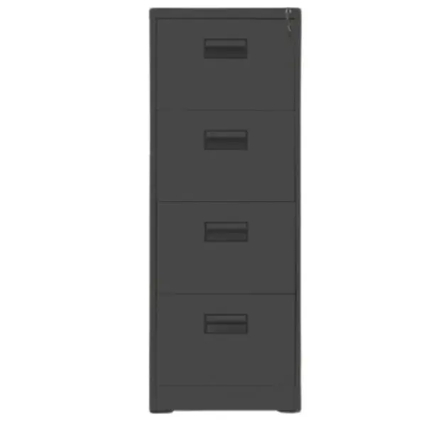 TAI-174 BLACK VERTICAL 4 DRAWER