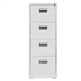 TAI-174 LIGHT GRAY VERTICAL 4 DRAWER