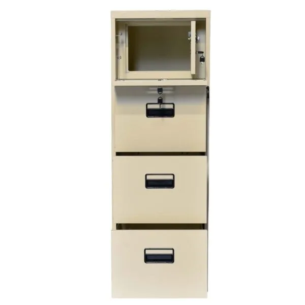 TAI-F01 BEIGE VERTICAL 4 DRAWER