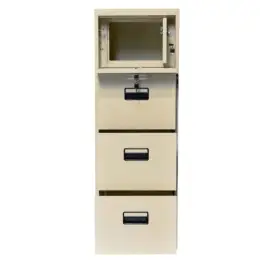 TAI-F01 BEIGE VERTICAL 4 DRAWER