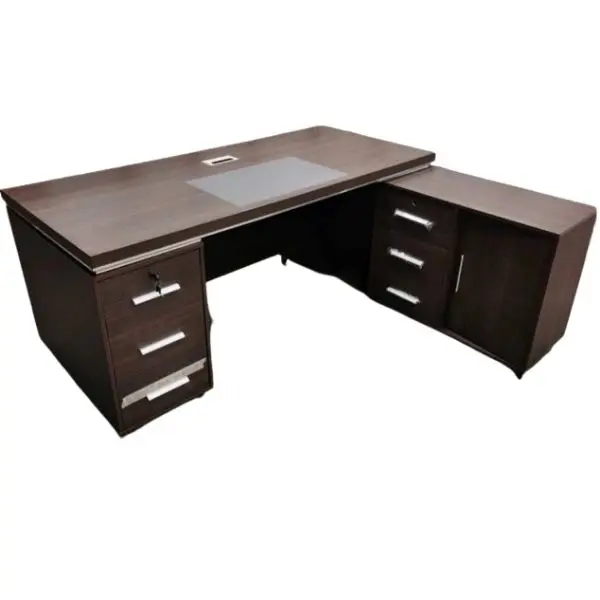 D1803 180CM L-TYPE COFFEE MELAMINE TOP