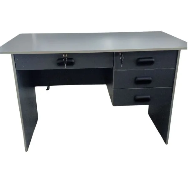 ED 2072 DARK GREY+SJ806-911 OFFICE TABLE 120