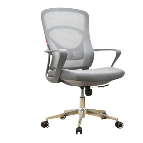 J186B GRAY OFC CHAIR