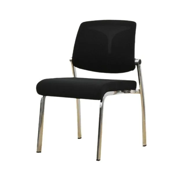 J187C BLACK VISITOR CHAIR