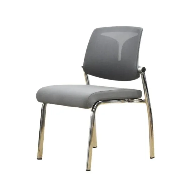 J187C GRAY VISITOR CHAIR