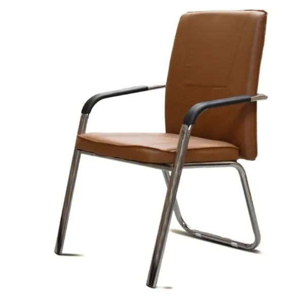 VC A10 BROWN VISITOR CHAIR