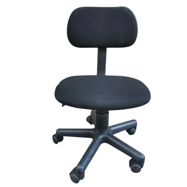 BC-6001-WF BLK LEATHERFABRIC OFFICE CHAIR