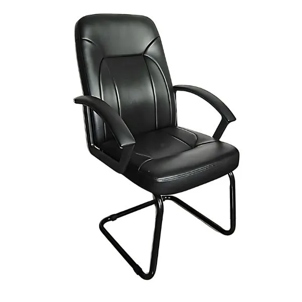 TX-C072WLEATHER VISITORS CHAIR