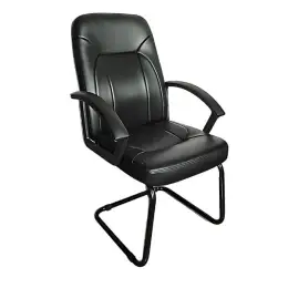 TX-C072WLEATHER VISITORS CHAIR