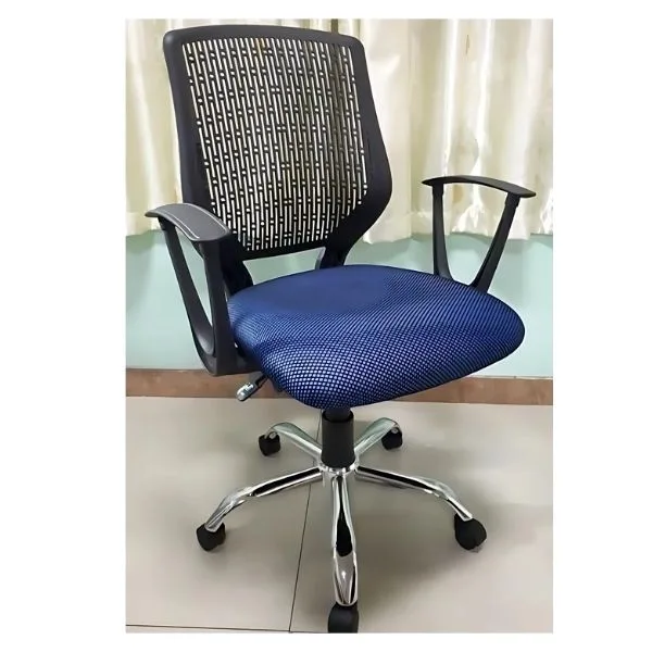 TX-ME022 BLUE MESH OFFICE CHAIR