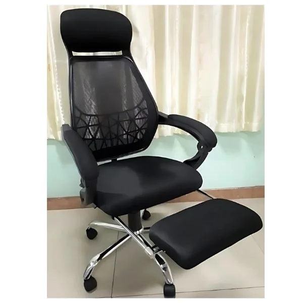 203 BLK MESH W/ FOOT REST