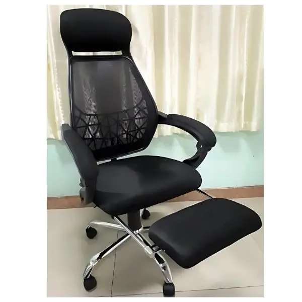 203 BLK MESH W/ FOOT REST