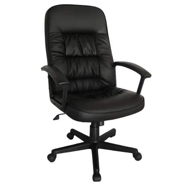 ELM-1046B-PLEATHER EXECUTIVE CHAIR