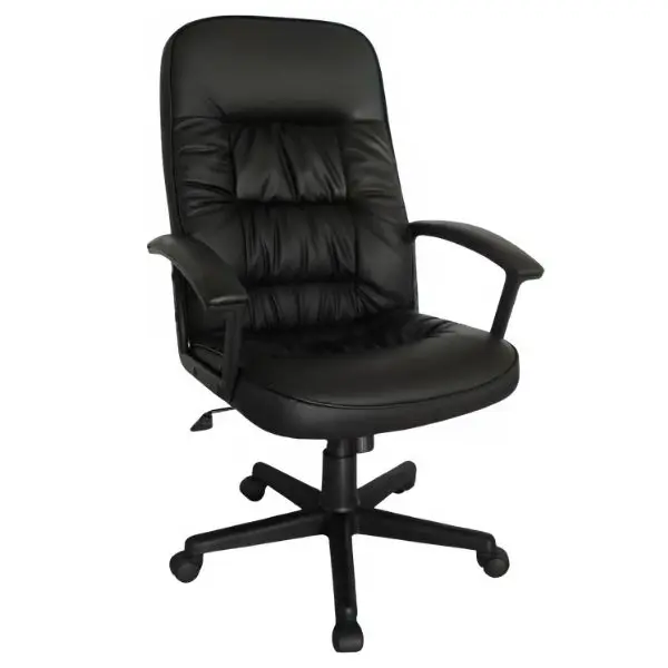 ELM-1046B-PLEATHER EXECUTIVE CHAIR