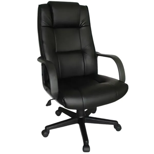ELM-1047B-PLEATHER EXECUTIVE CHAIR
