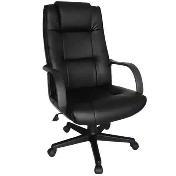 ELM-1047B-PLEATHER EXECUTIVE CHAIR
