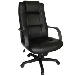 ELM-1047B-PLEATHER EXECUTIVE CHAIR