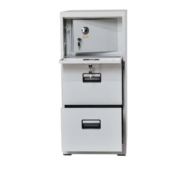 TAI-F00 LIGHT GRAY VERTICAL 3 DRAWER