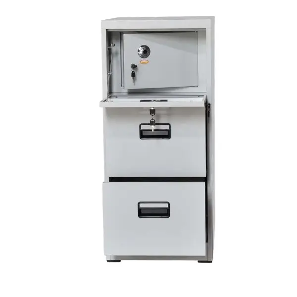 TAI-F00 LIGHT GRAY VERTICAL 3 DRAWER
