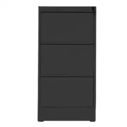 TAI-176 BLACK VERTICAL 3 DRAWER