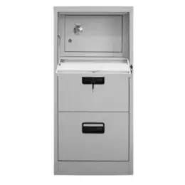 FC-D3S GRAY VERTICAL 3 DRAWER