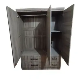 TGV-993 SYCAMORE 3-DOOR WARDROBE