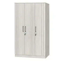 JIT-RK56 DUSTY GRAY 3-DOOR WARDROBE
