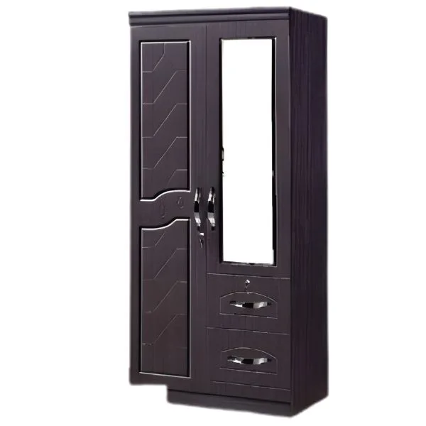 SK-72 GLOSSY WENGE 2-DOOR WARDROBE