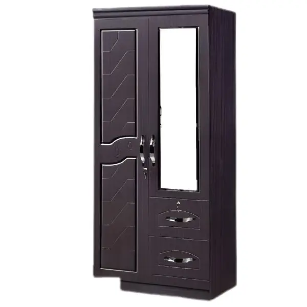 SK-72 GLOSSY WENGE 2-DOOR WARDROBE
