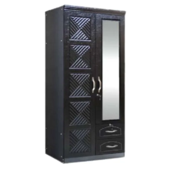 SK-22 BLACK SILK 2-DOOR WARDROBE