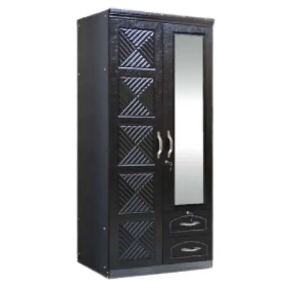 SK-22 BLACK SILK 2-DOOR WARDROBE