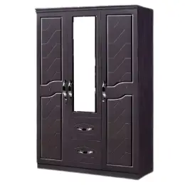 SK-73 WENGE 3-DOOR WARDROBE