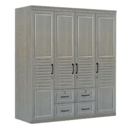 TGV-794 GRAY 4-DOOR WARDROBE