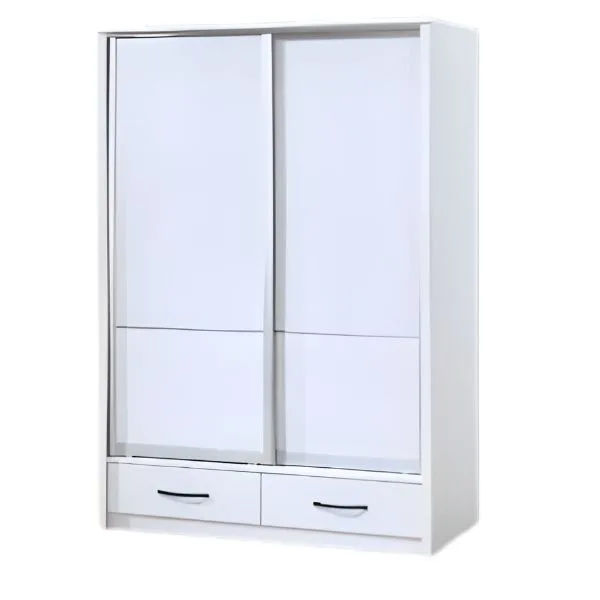 JIT-3773K PEARL WHITE SLIDING WARDROBE