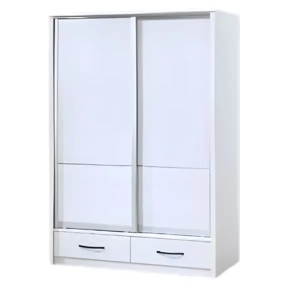 JIT-3773K PEARL WHITE SLIDING WARDROBE