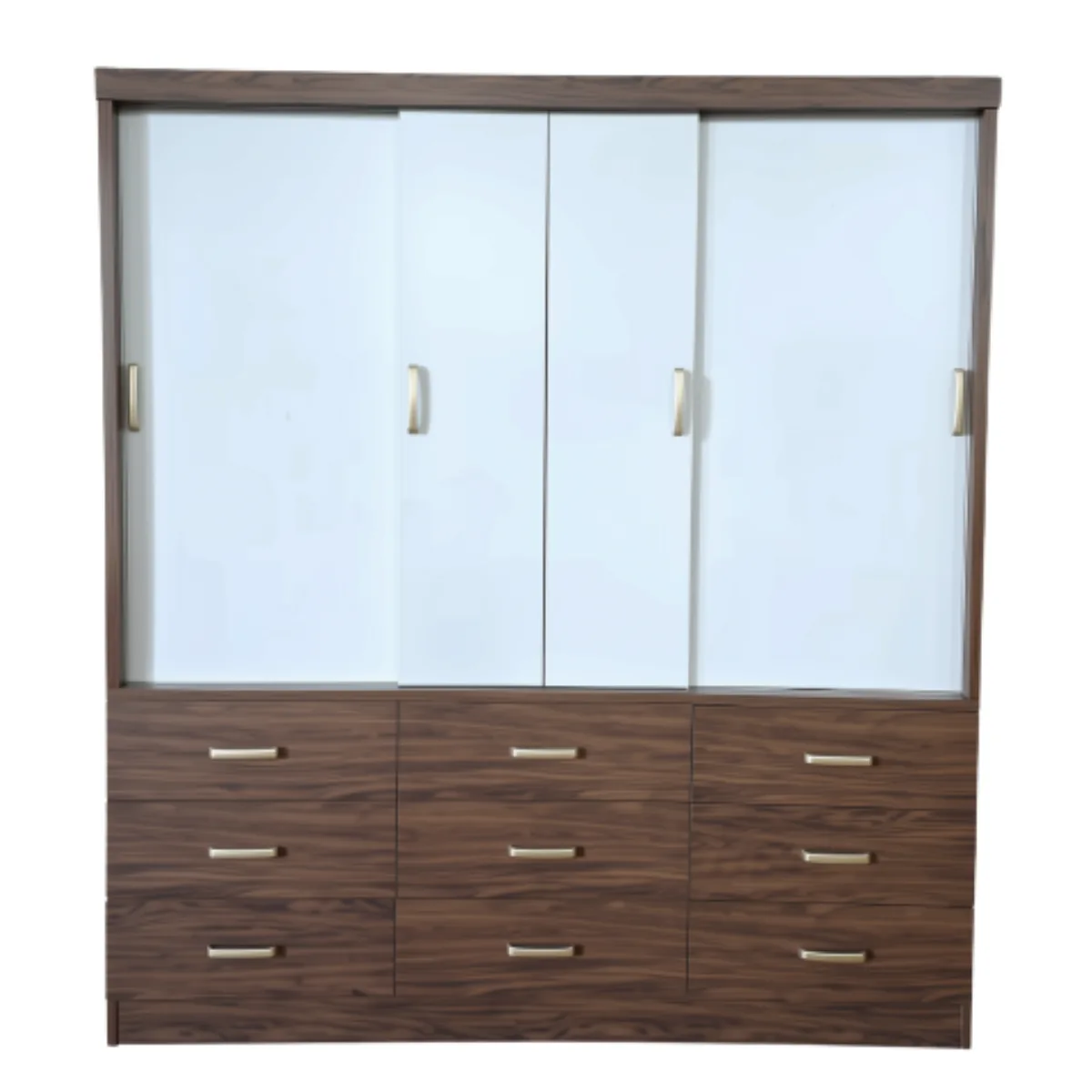 M612  BROWN/WHITE SLIDING